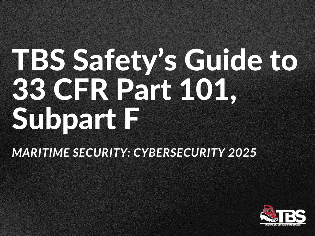 Guide to 33 CFC Part 101 Subpart F PNG